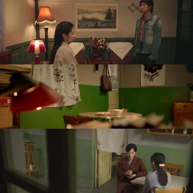 年代剧的墙,为什么都是上白下绿?