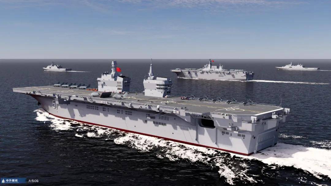 076“四川”舰开始试航,近程防空火力强悍,2026有望服役