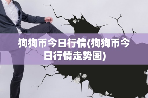 狗币的今日价格(狗币的今日价格加币)